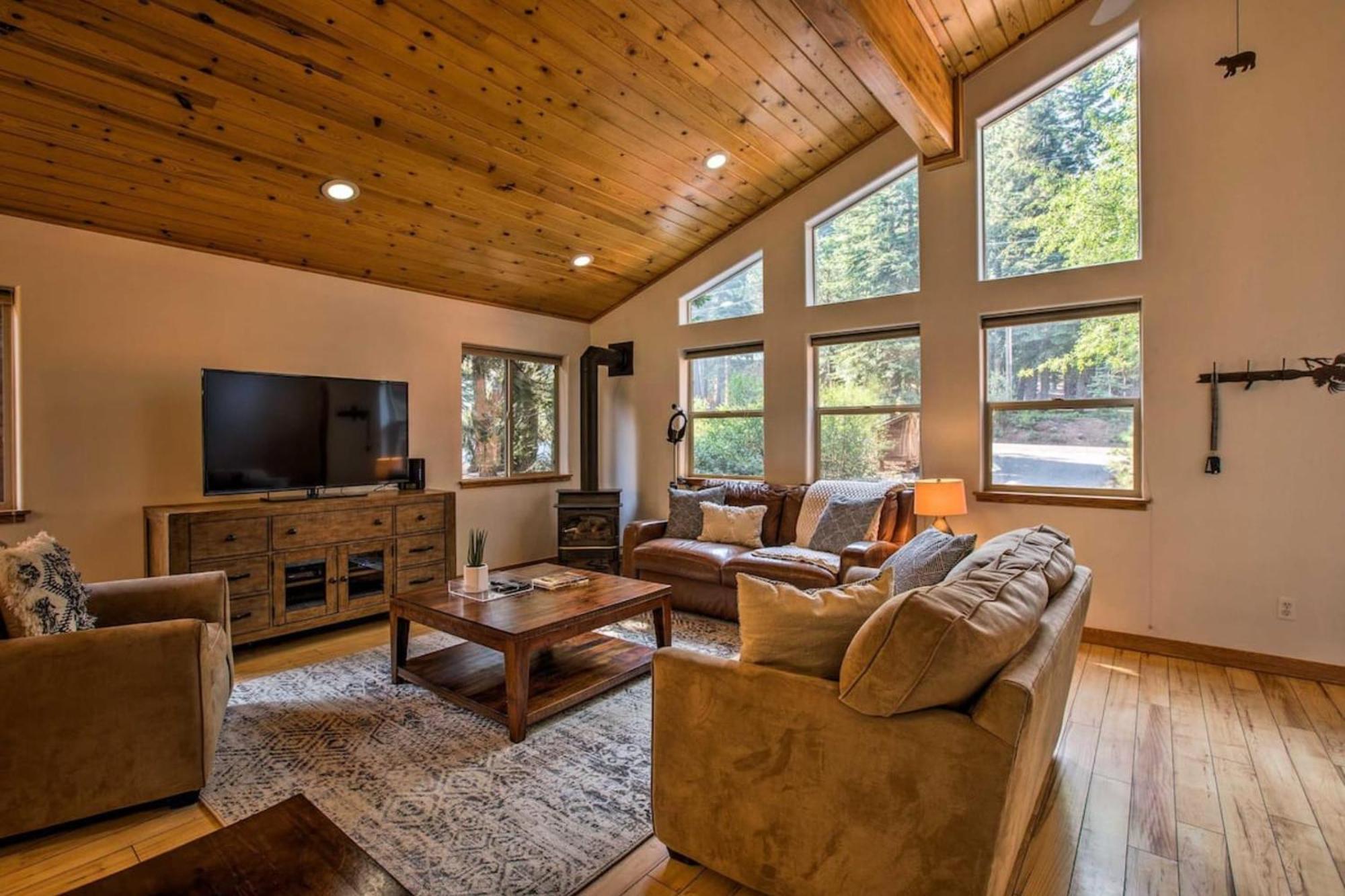 Moosetrack By Avantstay Cozy Cabin In The Of Tahoe Donner W Hot Tub Truckee Zewnętrze zdjęcie